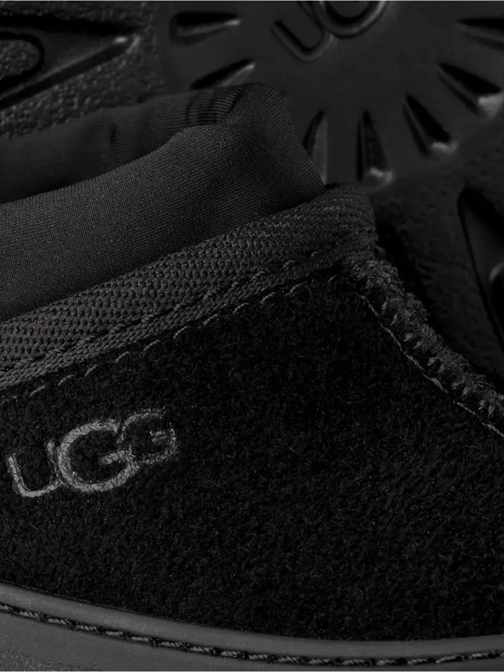 UGG Tasman Weather Hybrid Big Kids' Black Slip-On